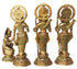 Brass Ram Darbar God Idol Statue 2.5Kg